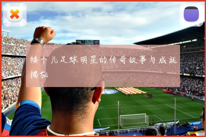 矮个儿足球明星的传奇故事与成就揭秘